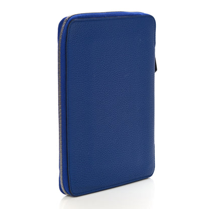 Hermes Togo E-Zip iPad Mini Notebook Cover Bleu Electrique 3 of 12