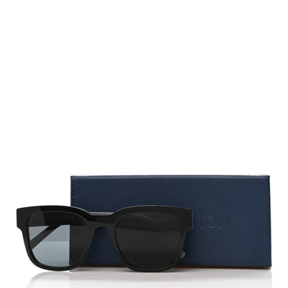 Louis Vuitton Acetate Outerspace Square Sunglasses Z1093W Black Grey 7 of 7