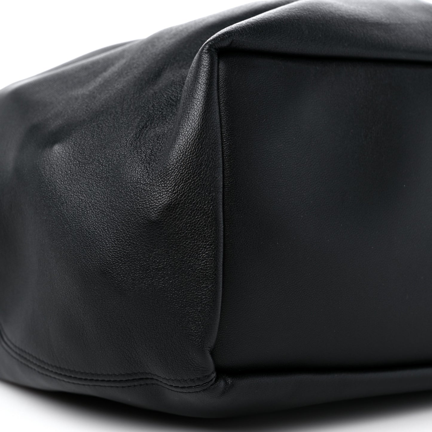 Nappa Small Squeeze Bag Black