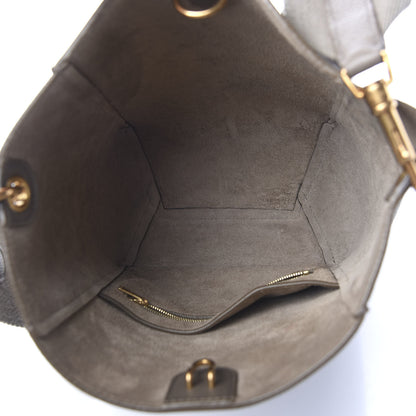 Celine Soft Grained Calfskin Small Sangle Bucket Bag Taupe 4 of 8