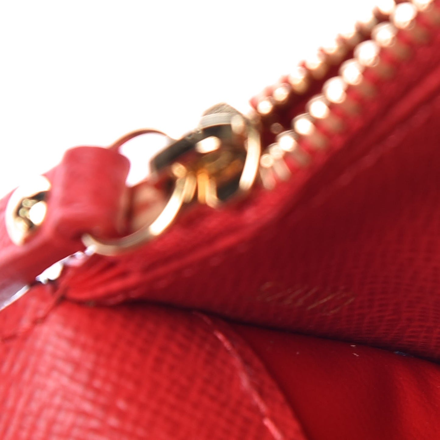 Damier Ebene Insolite Wallet Red