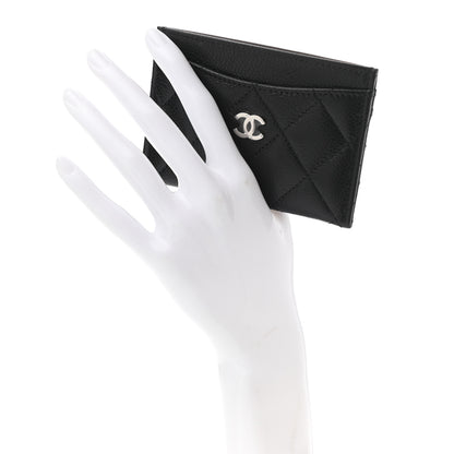Chanel Caviar Quilted Card Holder Black 2 of 9
