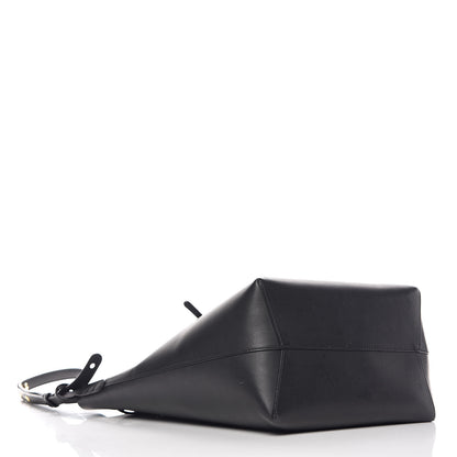 Mansur Gavriel Vegetable Tanned Calfskin Bucket Bag Black Ballerina 5 of 15