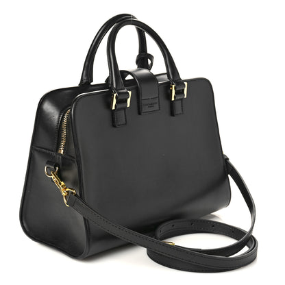 Saint Laurent Calfskin Monogram Baby Cabas Black 3 of 8