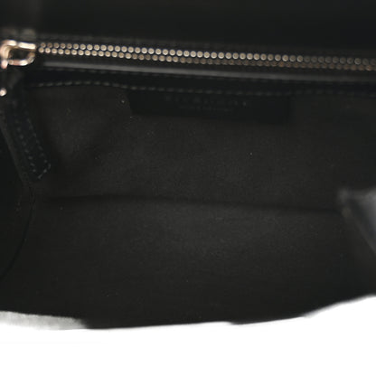 Givenchy Calfskin Mini Pandora Box Logo Strap Crossbody Bag Black 5 of 12