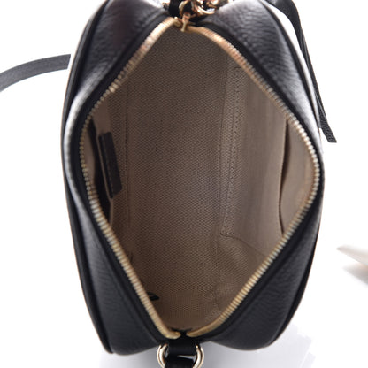 Gucci Pebbled Calfskin Small Soho Disco Bag Black 5 of 11