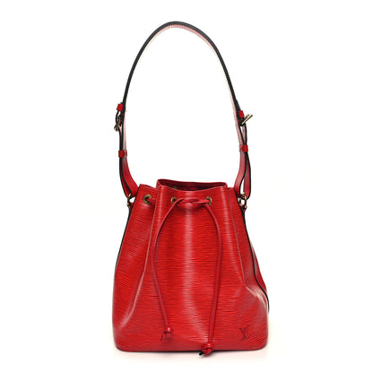 Louis Vuitton Epi Petit Noe Castillan Red 1 of 12