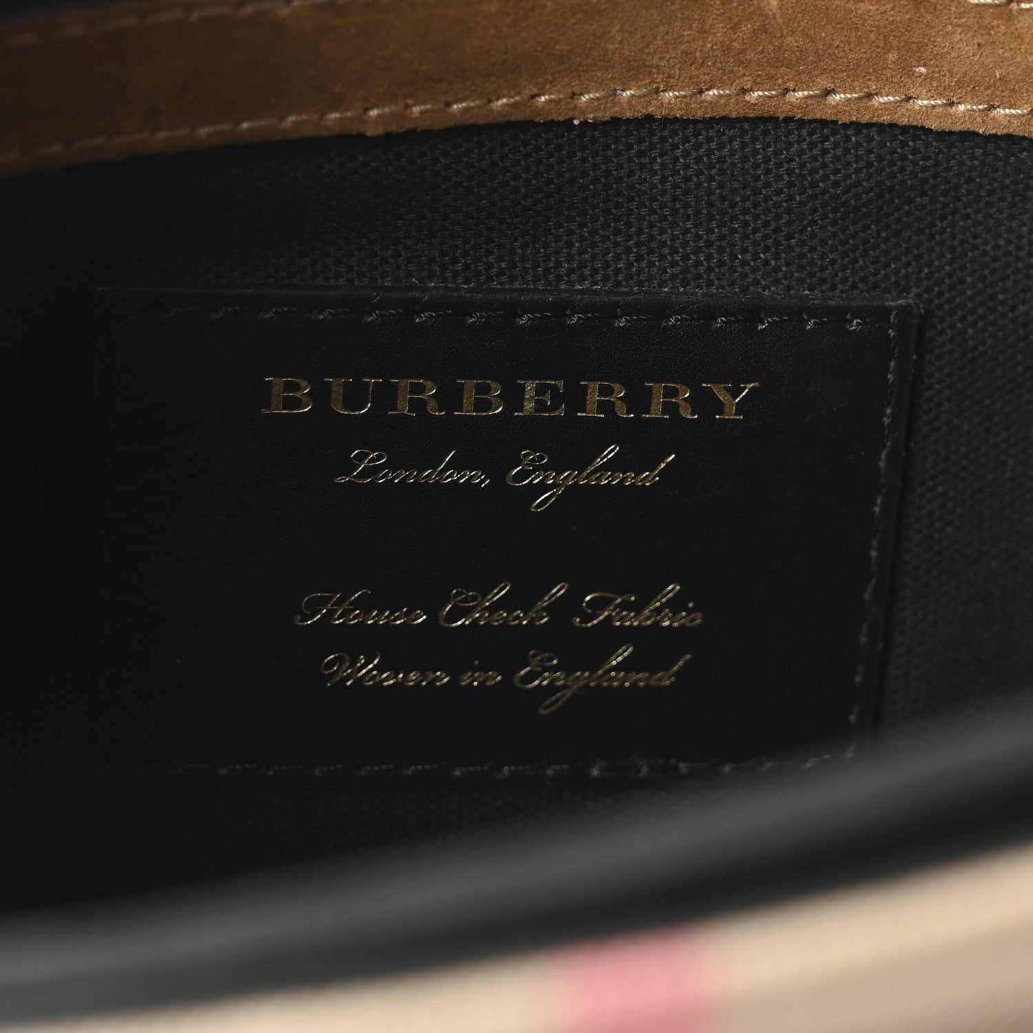 Burberry Derby Calfskin House Check Small Macken Crossbody Bag Pale Orchid 6 of 10