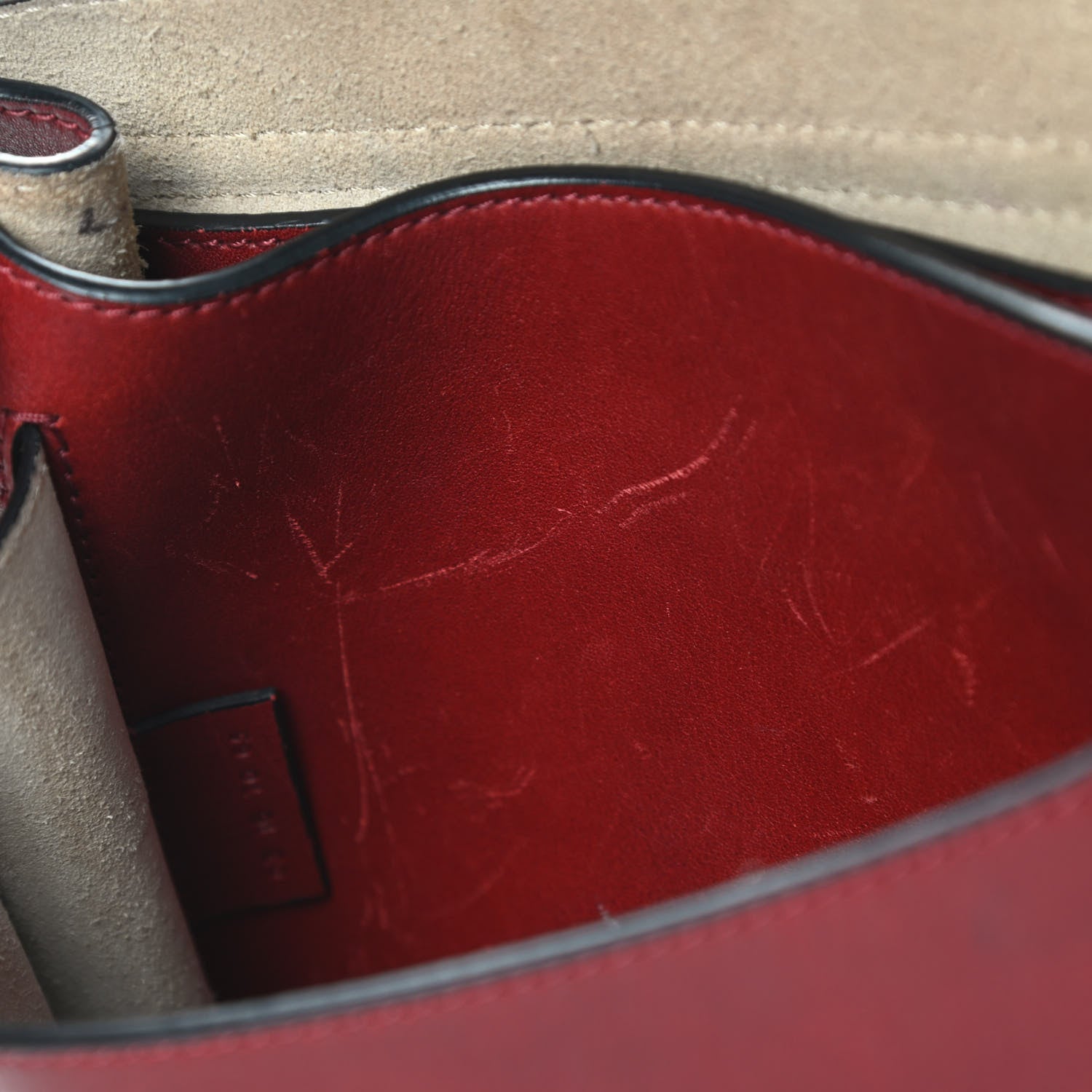 Chloe Calfskin Braided Small Hudson Shoulder Bag Sienna Red 11 of 20