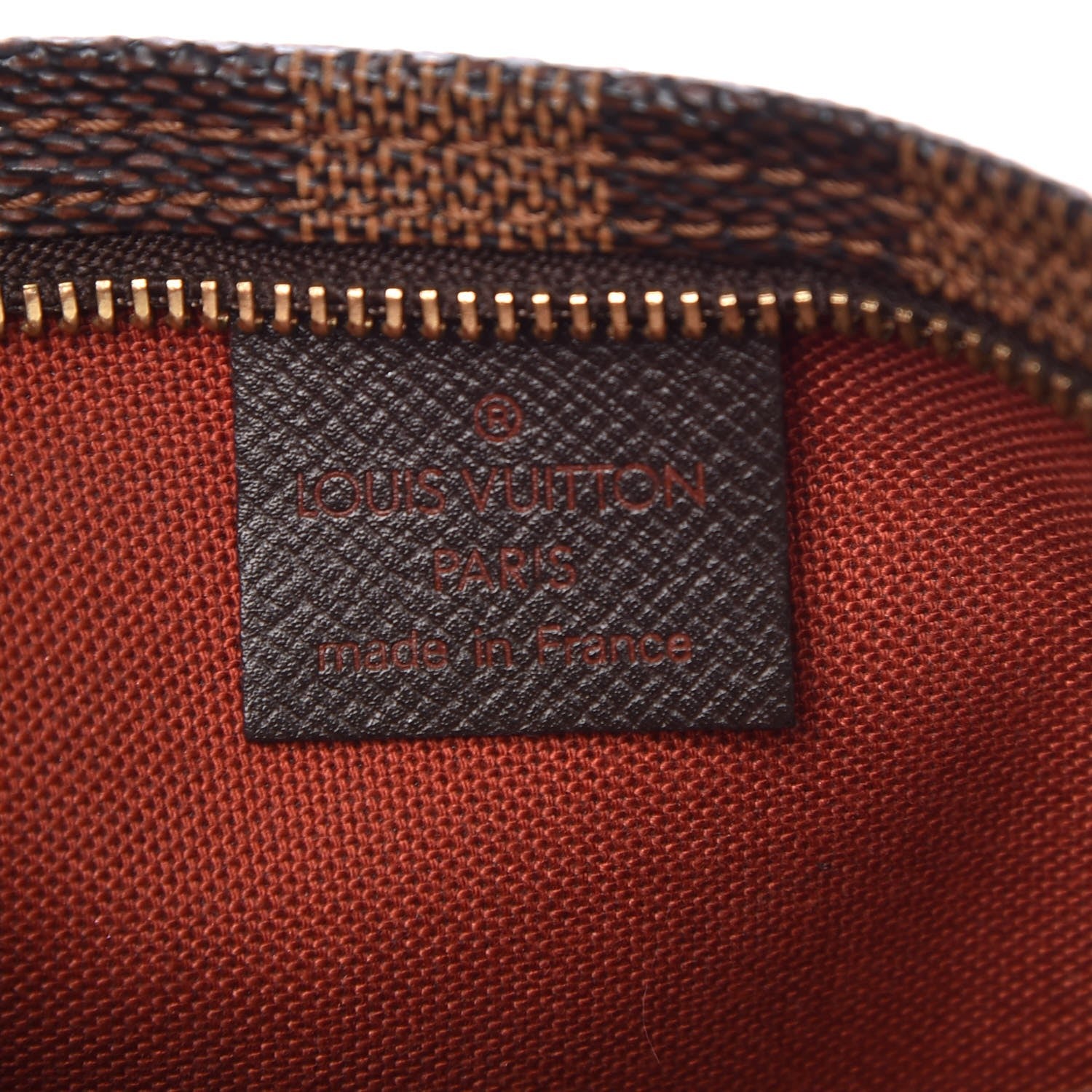 Louis Vuitton Damier Ebene Trousse Make Up Bag Pochette 6 of 9