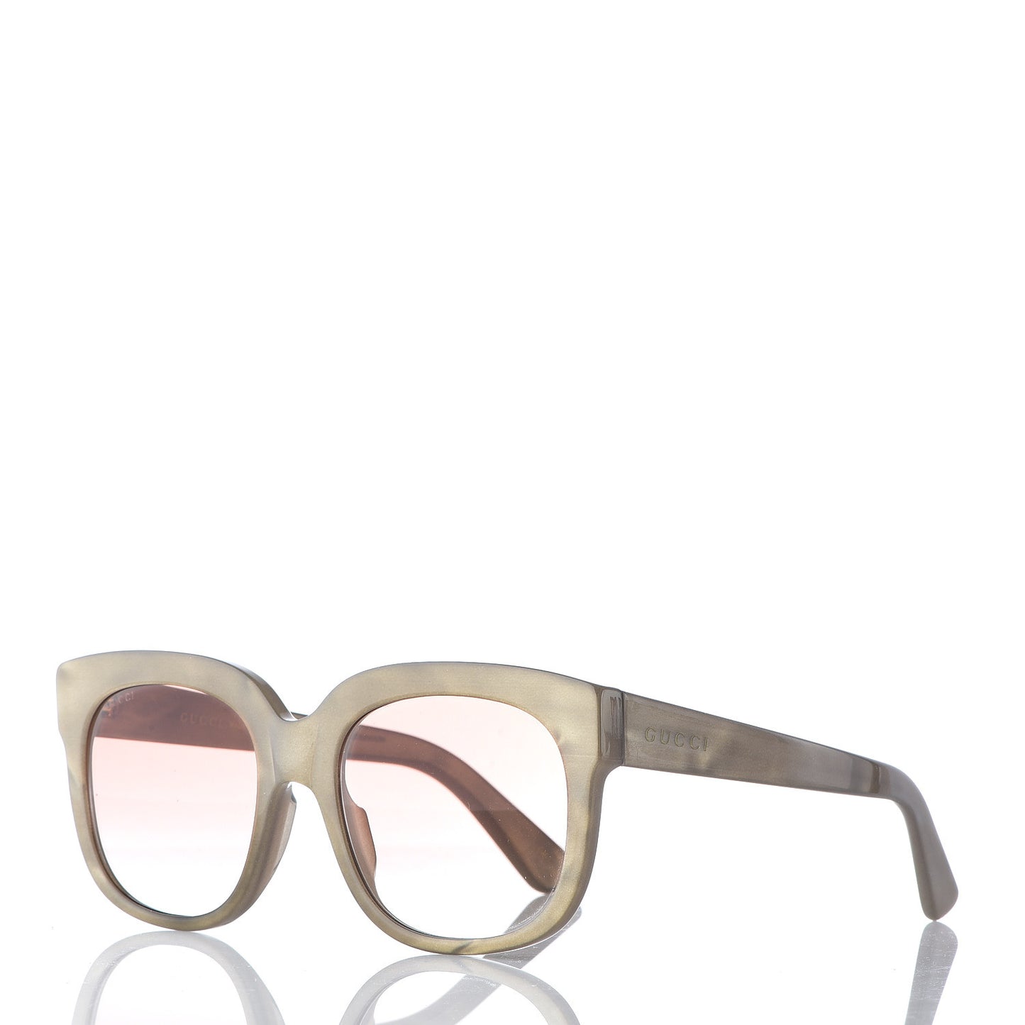 Square Frame GG0361S Sunglasses Beige