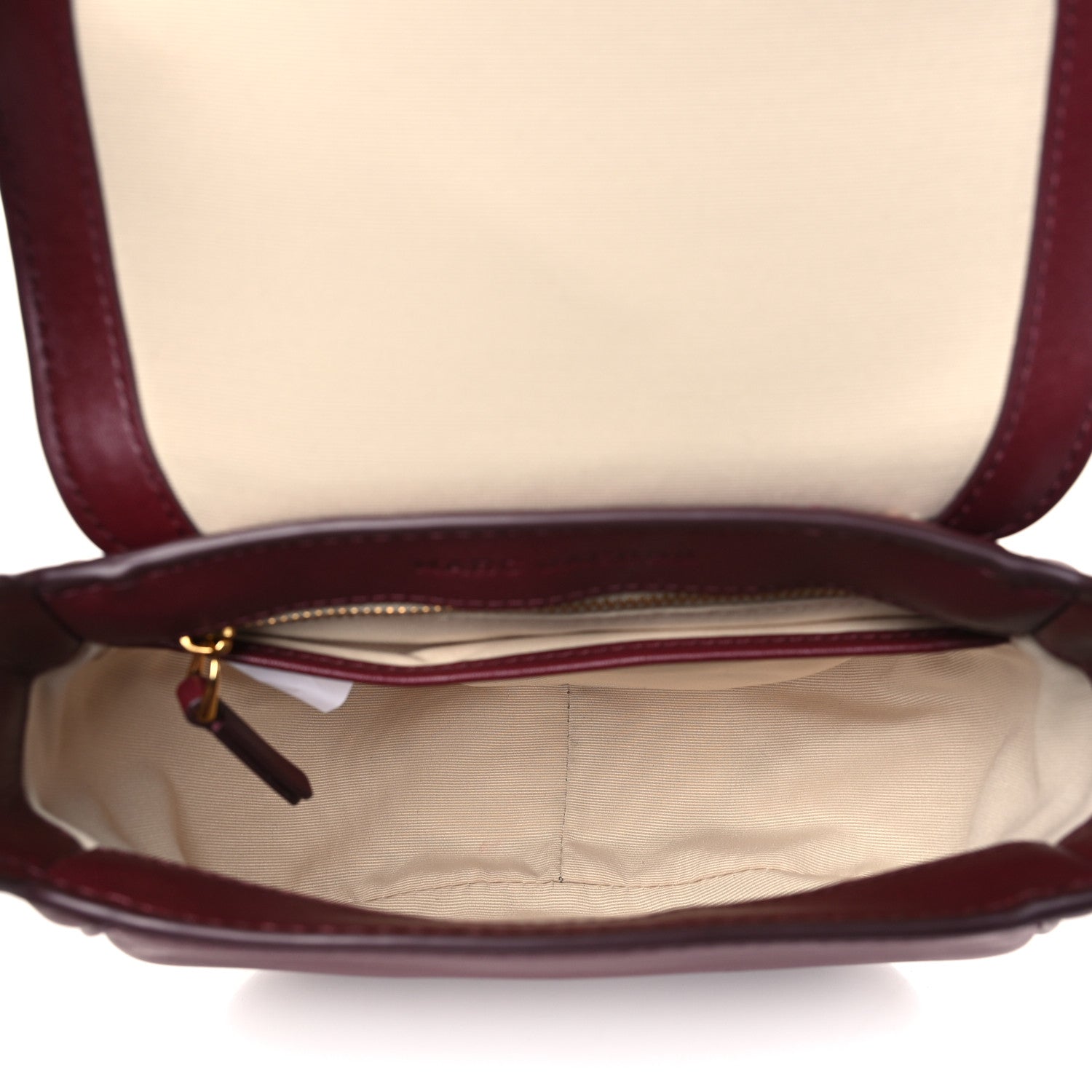 Marc Jacobs Calfskin Medium The J Marc Saddle Cherry 5 of 10