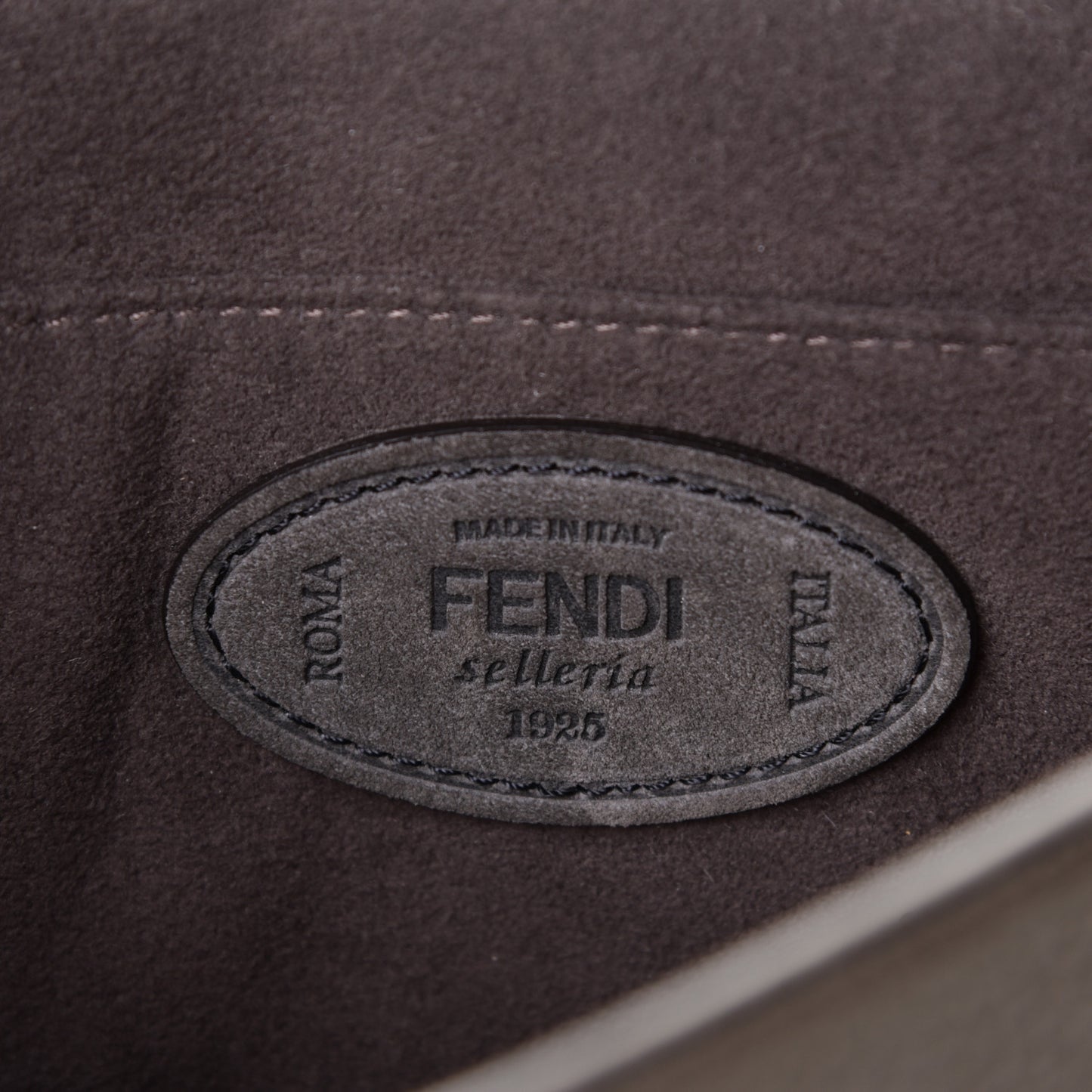 Cuoio Romano Selleria Metal Stitch Messenger Brown