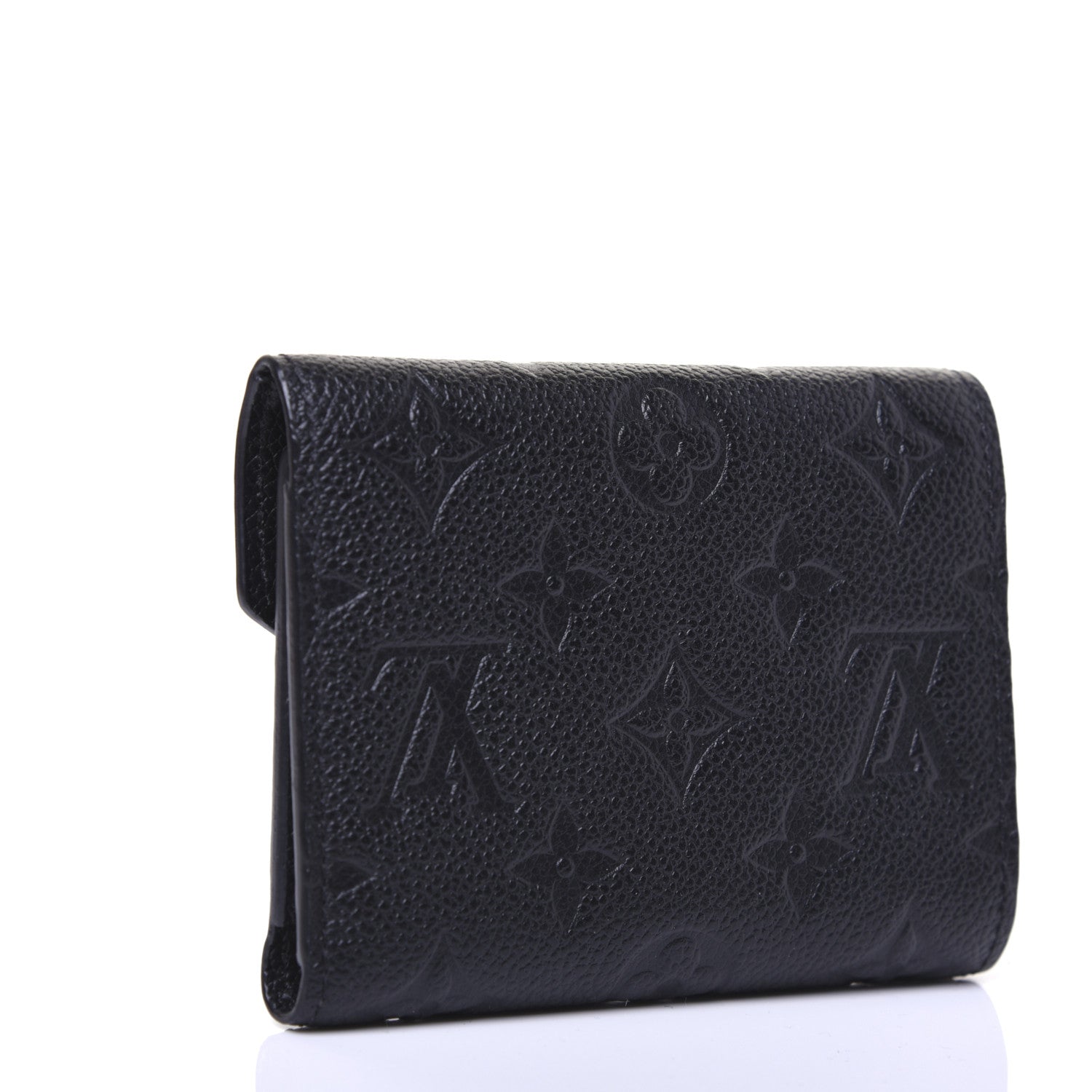 Louis Vuitton Empreinte Victorine Wallet Black 3 of 7