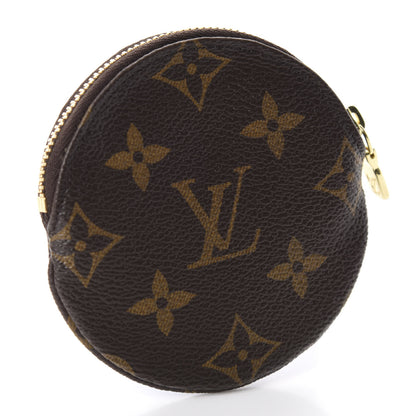 Louis Vuitton Monogram 2019 Christmas Animation Round Coin Purse Blue 3 of 8