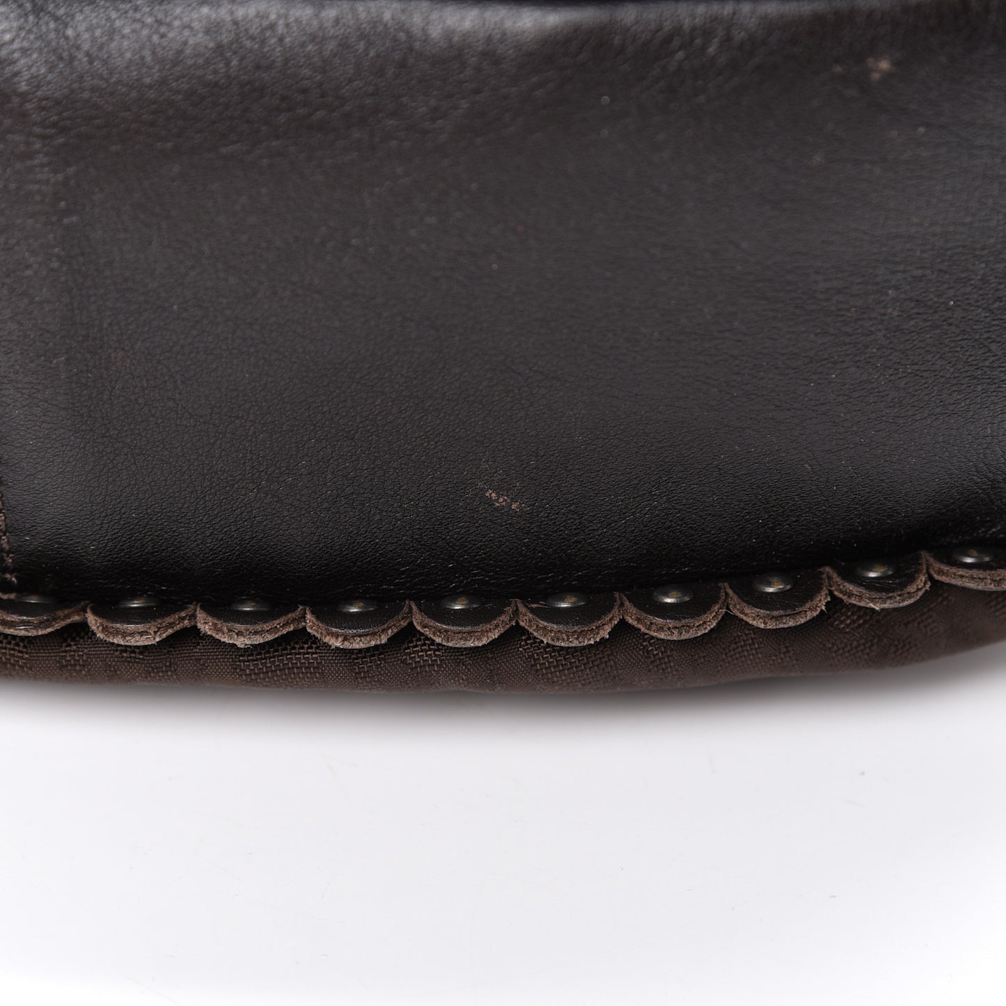 Monogram Hobo Shoulder Bag Brown