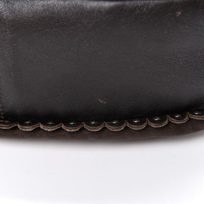 Christian Dior Monogram Hobo Shoulder Bag Brown 11 of 17