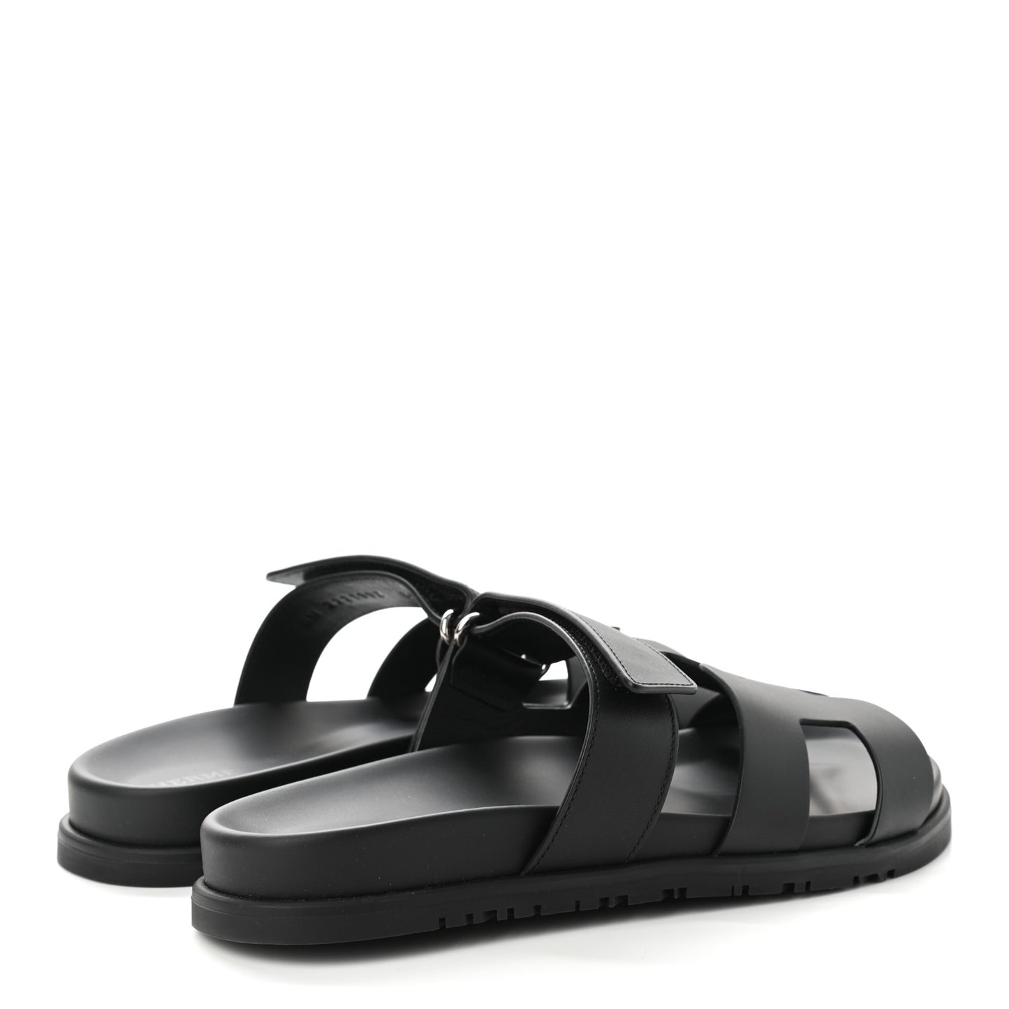 Calfskin Womens Chypre Sandals 38 Black