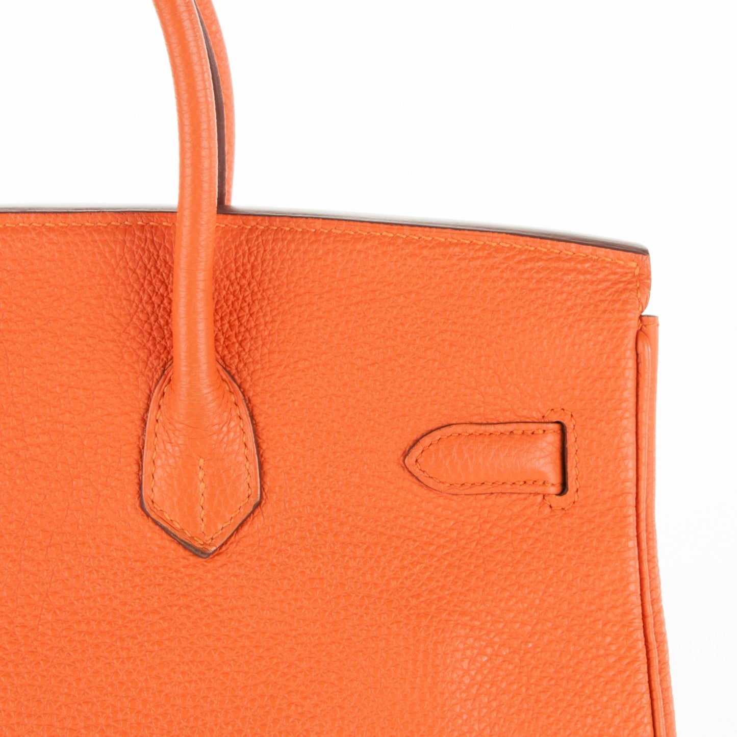Togo Birkin 35 Orange