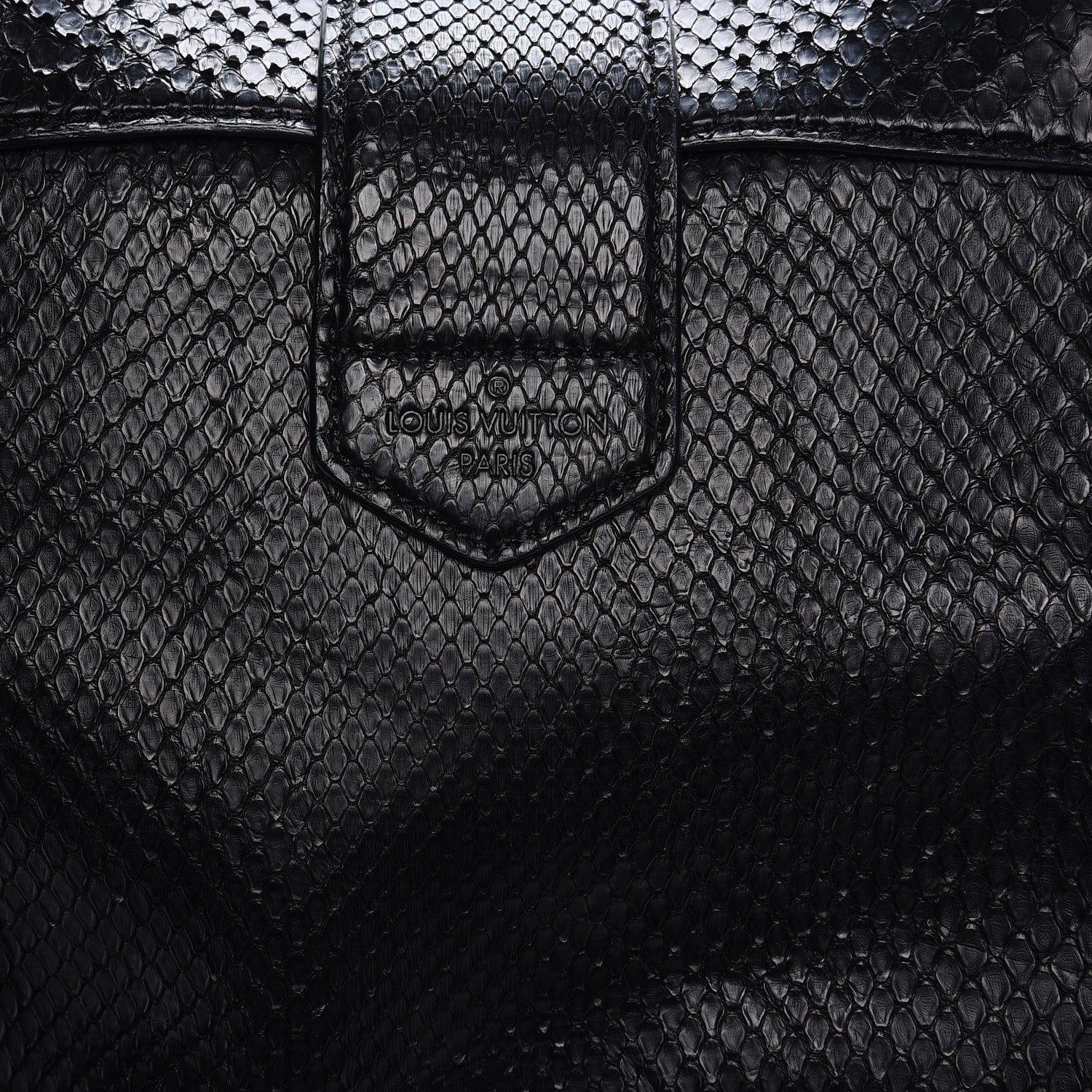 Louis Vuitton Python Cirrus MM Black 8 of 8