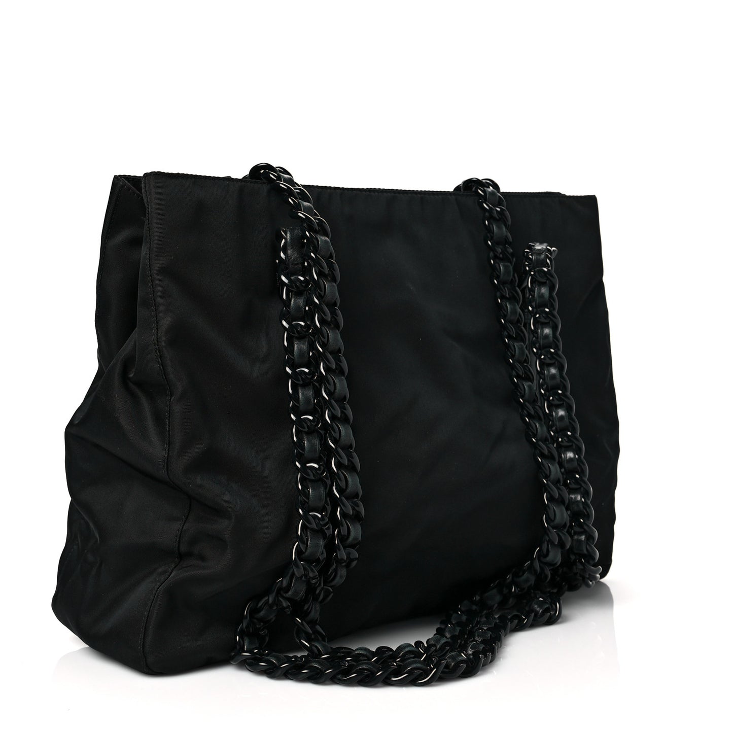 Tessuto Nylon Shoulder Bag Black