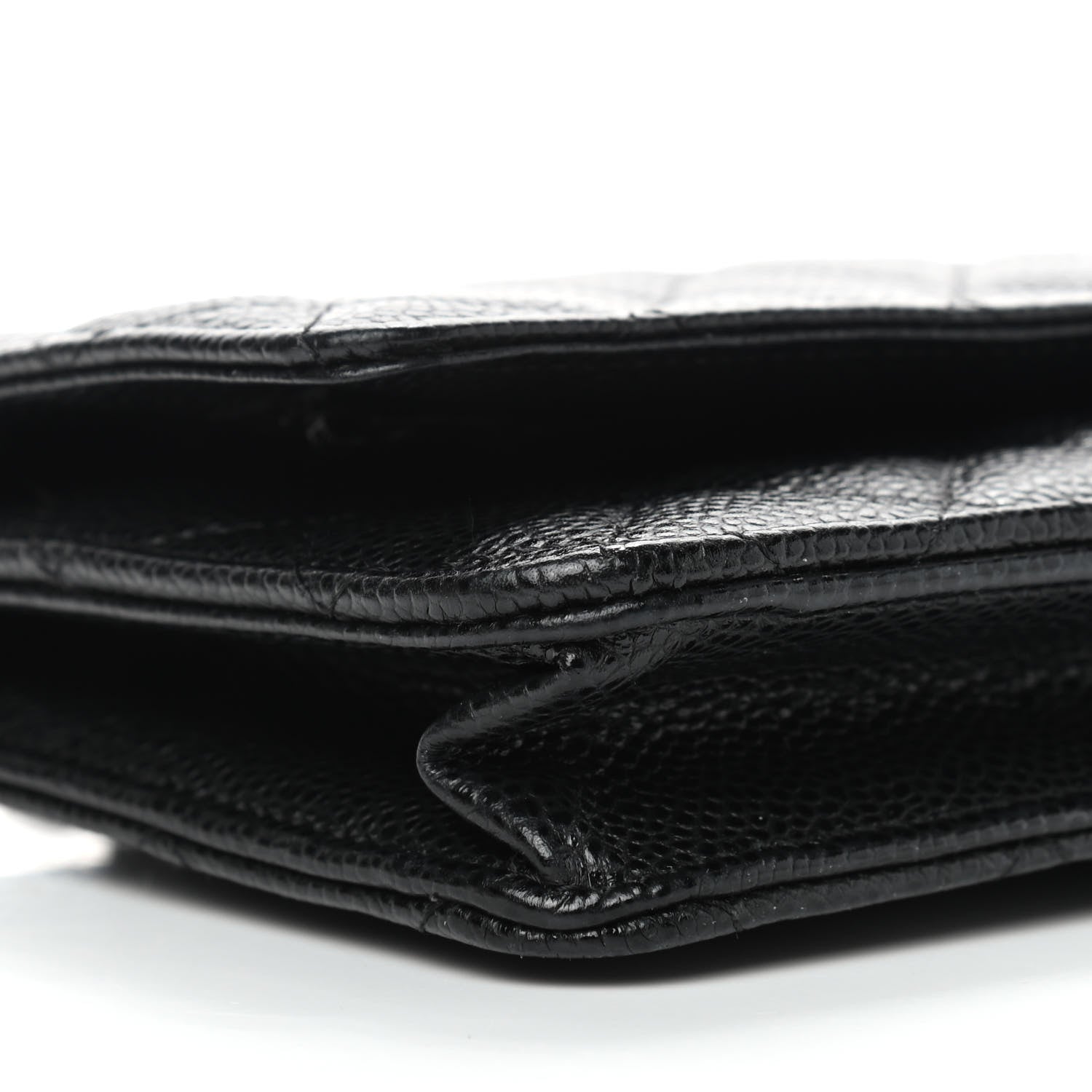 Chanel Caviar Quilted Wallet On Chain WOC Black 9 of 10