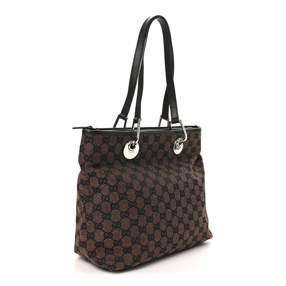 Monogram Eclipse Tote Dark Brown