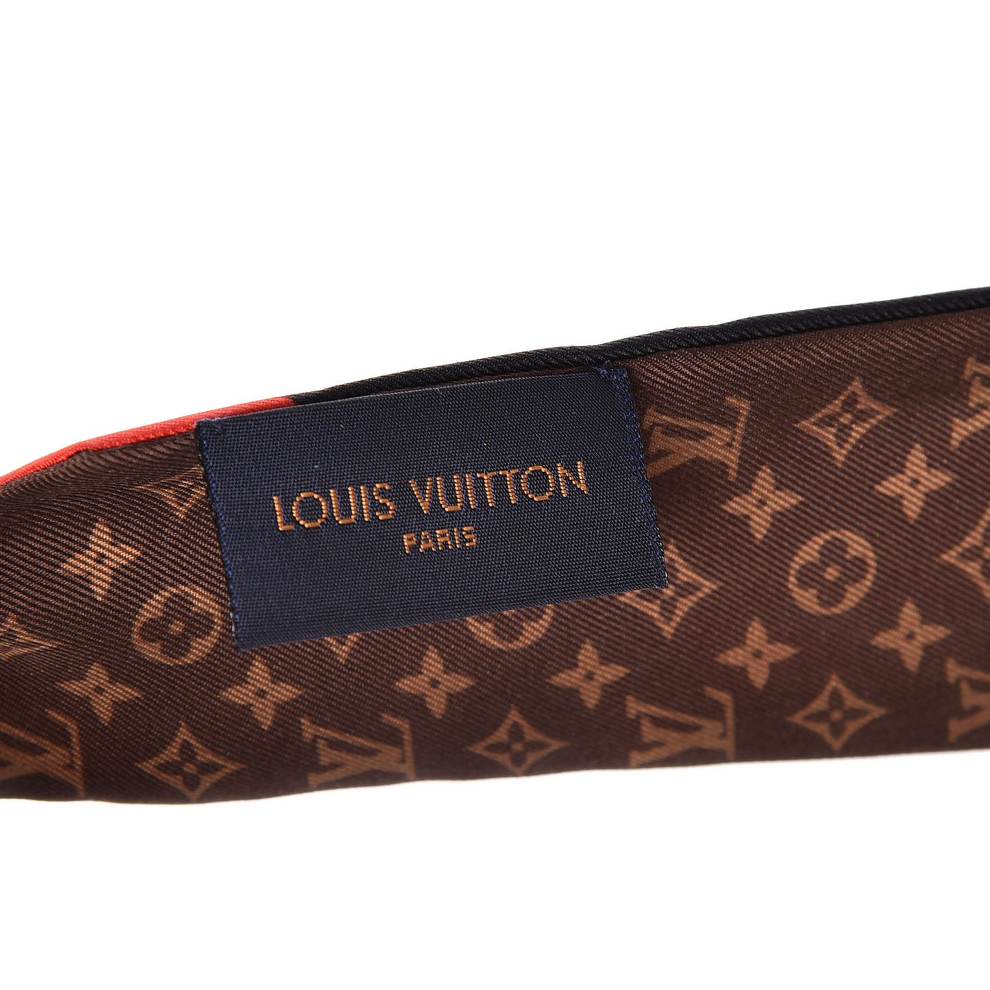 Silk Monogram LV Stories BB Bandeau Black