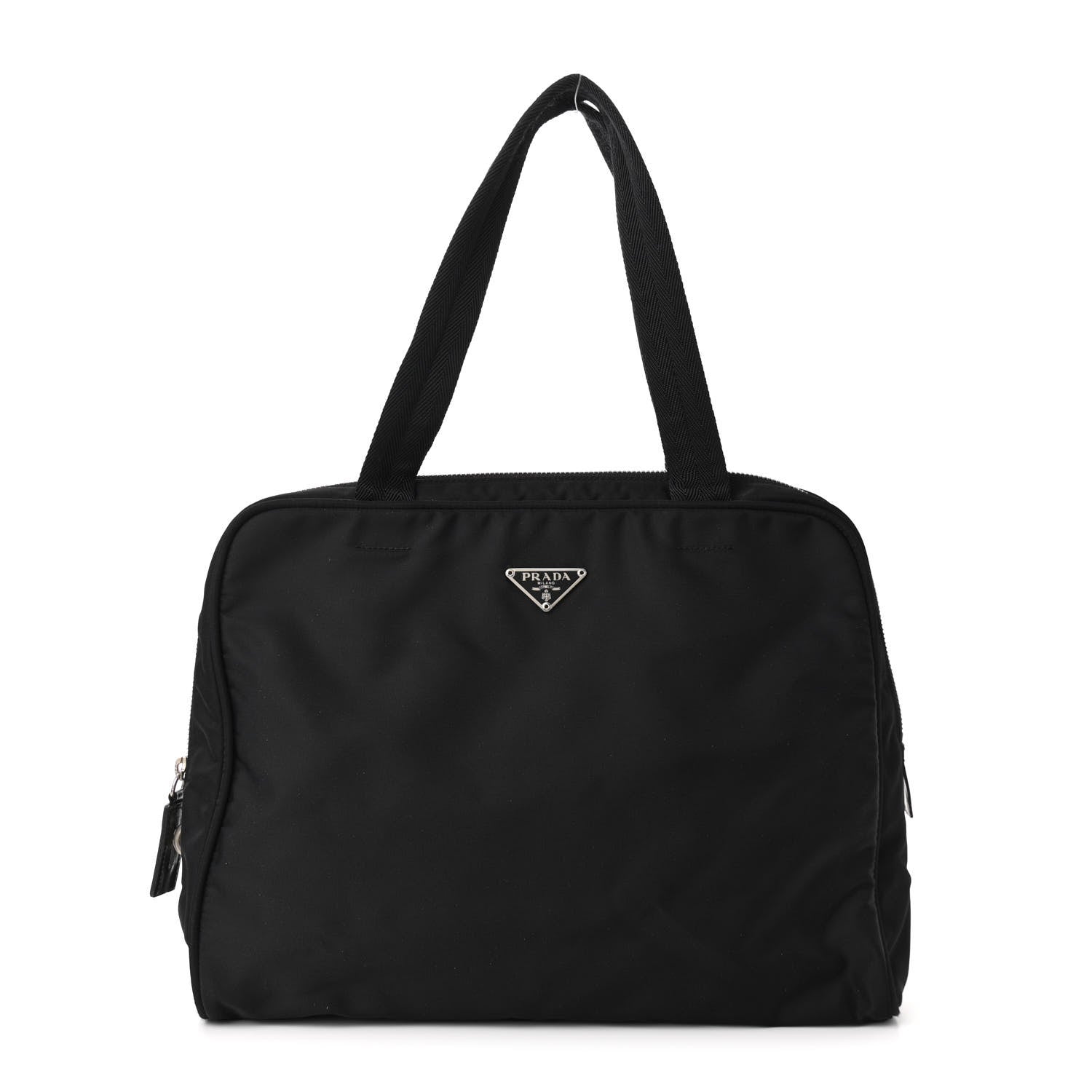 Prada Tessuto Nylon Briefcase Black 1 of 8
