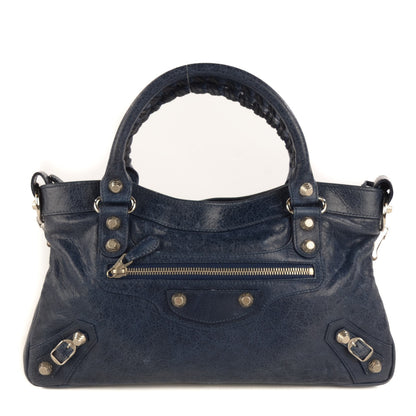 Balenciaga Agneau Giant 12 Silver Hardware First Bleu Roi 1 of 11