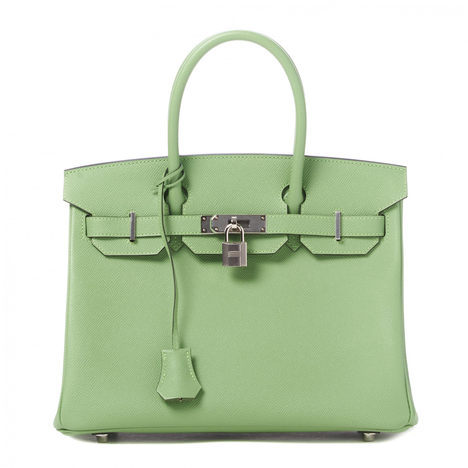 Hermes Epsom Birkin 30 Vert Criquet 1 of 31