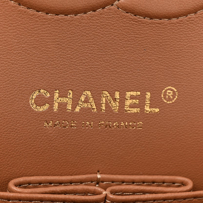 Chanel Lambskin Quilted Medium Double Flap Brown 7 of 11
