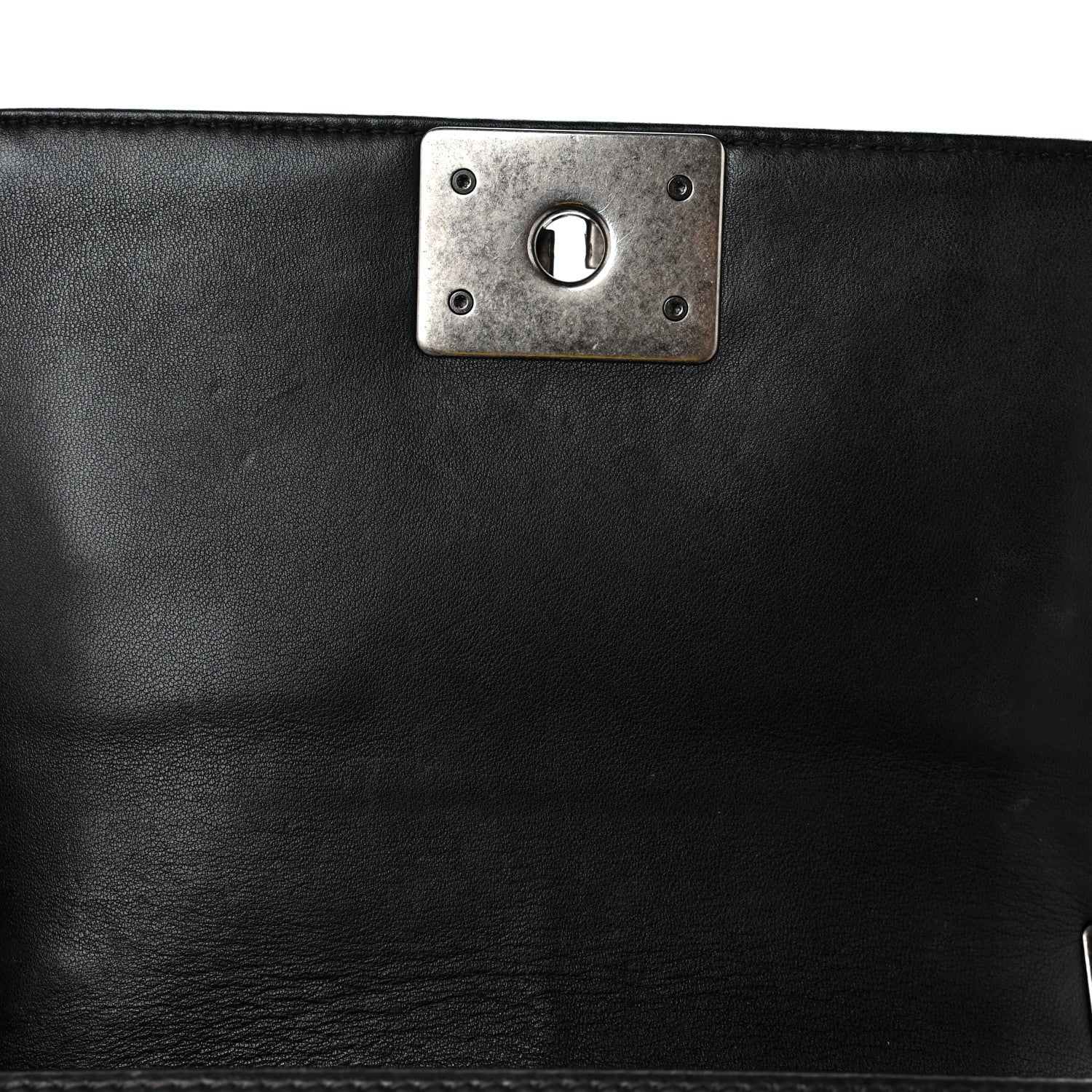 Chanel Velvet Quilted Small Boy Flap Black 9 of 10