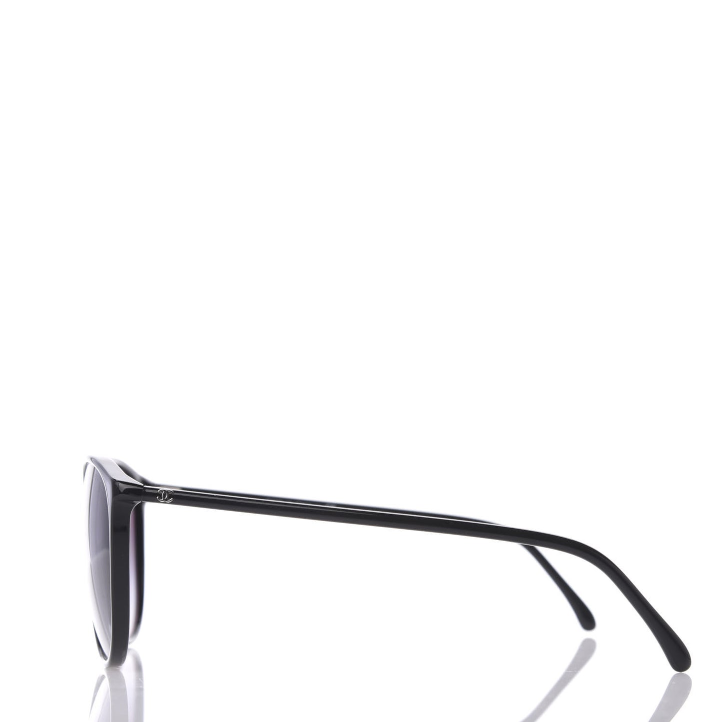 Acetate Round Sunglasses 5278 Black