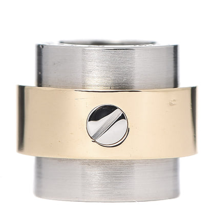 Cartier 18K Yellow Gold Stainless Steel Santos Barrel Pendant 1 of 4