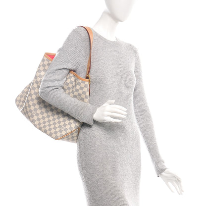 Louis Vuitton Damier Azur Delightful MM Pink 2 of 6