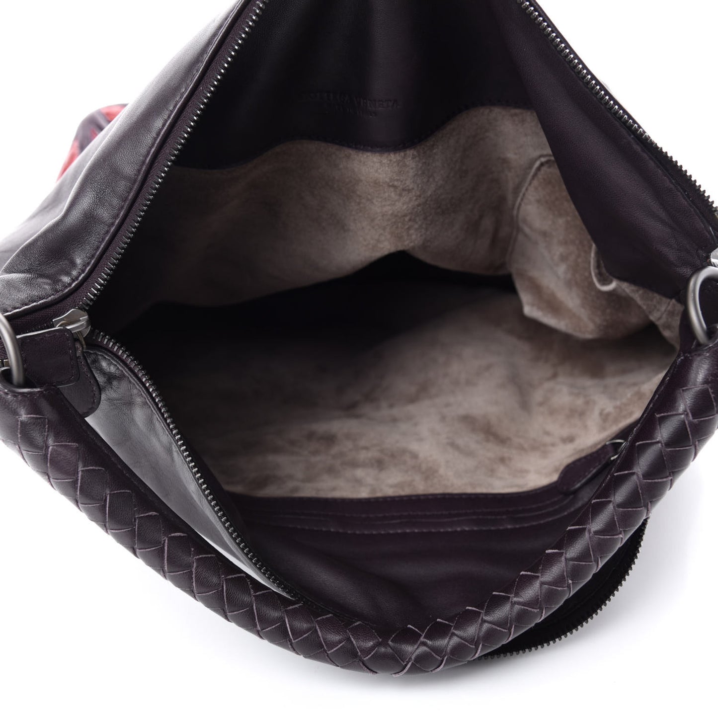 Intrecciato Karung Gladiola Umbria Hobo Pourpre Fever