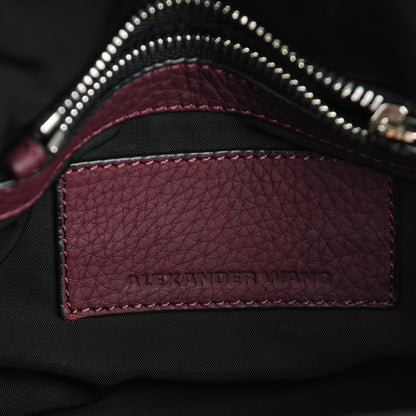 Alexander Wang Pebbled Calfskin Mini Rockie Matte Oxblood 6 of 7