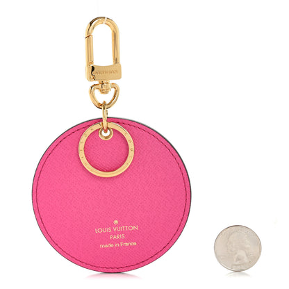 Louis Vuitton Monogram 2022 Christmas Animation Seoul Bag Charm Key Ring Light Pink 2 of 3
