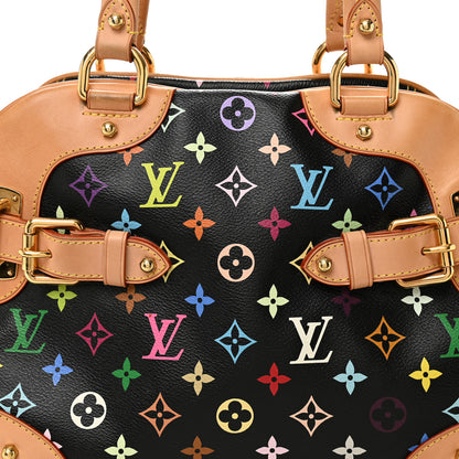 Louis Vuitton Monogram Multicolor Claudia Black 7 of 10