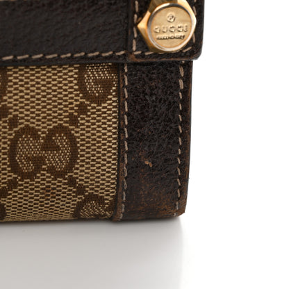 Gucci Crystal Monogram Continental Charmy Wallet Brown 12 of 18