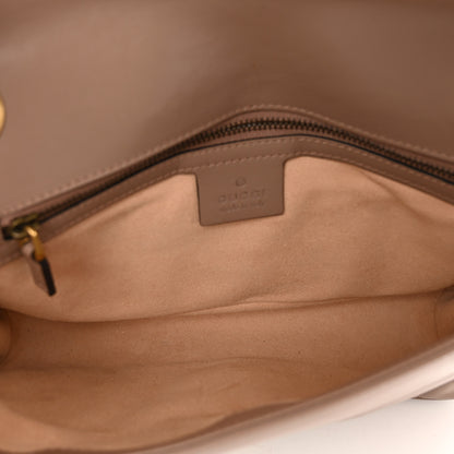 Gucci Calfskin Matelasse Small GG Marmont Shoulder Bag Porcelain Rose 6 of 10