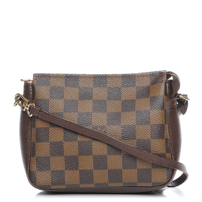 Louis Vuitton Damier Ebene Trousse Make Up Bag Pochette 1 of 9
