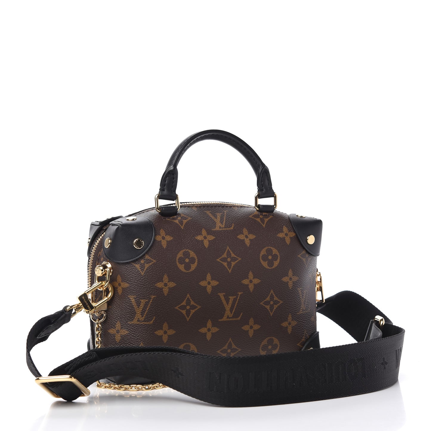 Monogram Petite Malle Souple Black