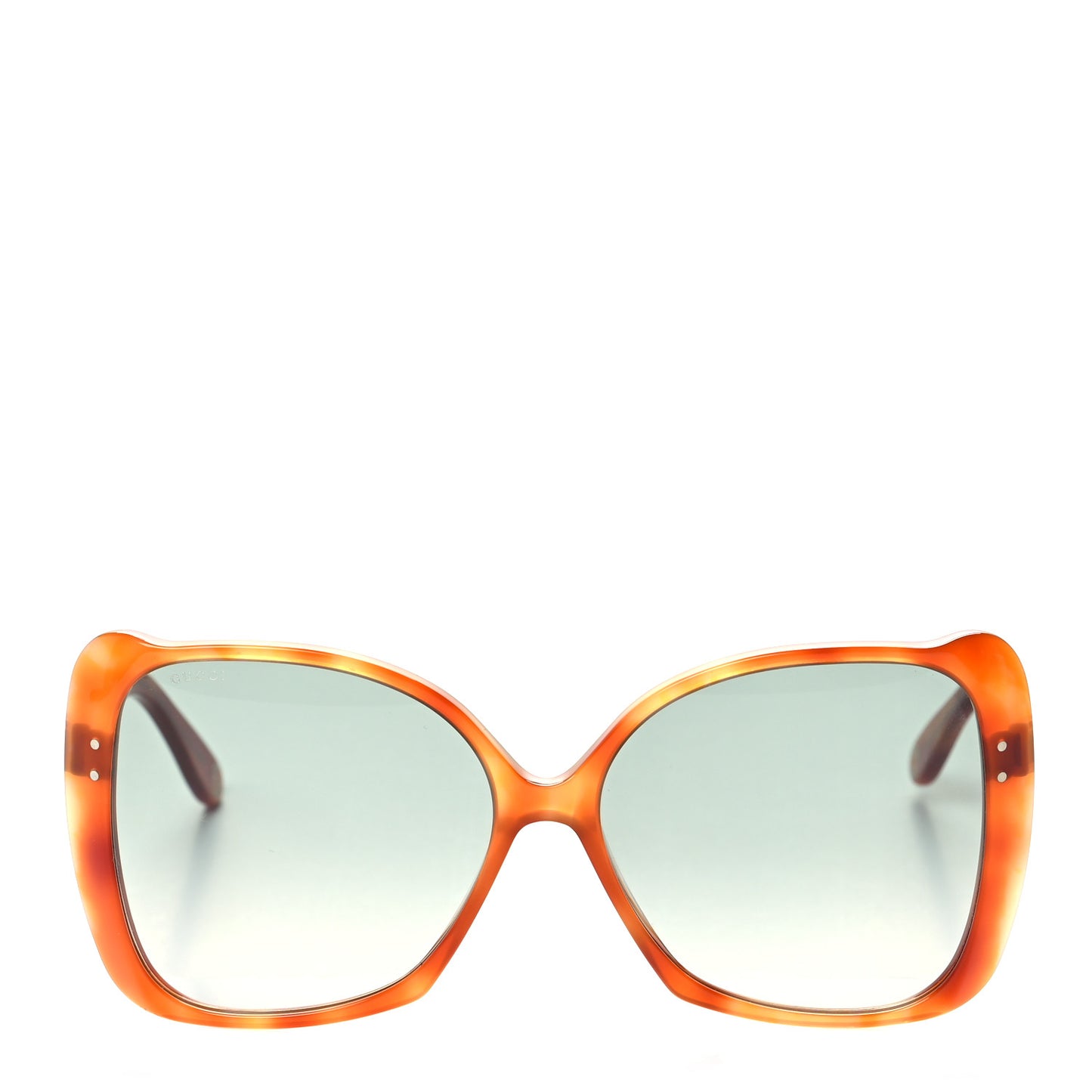 Acetate Oversize Square Frame GG0471S Sunglasses Havana Green