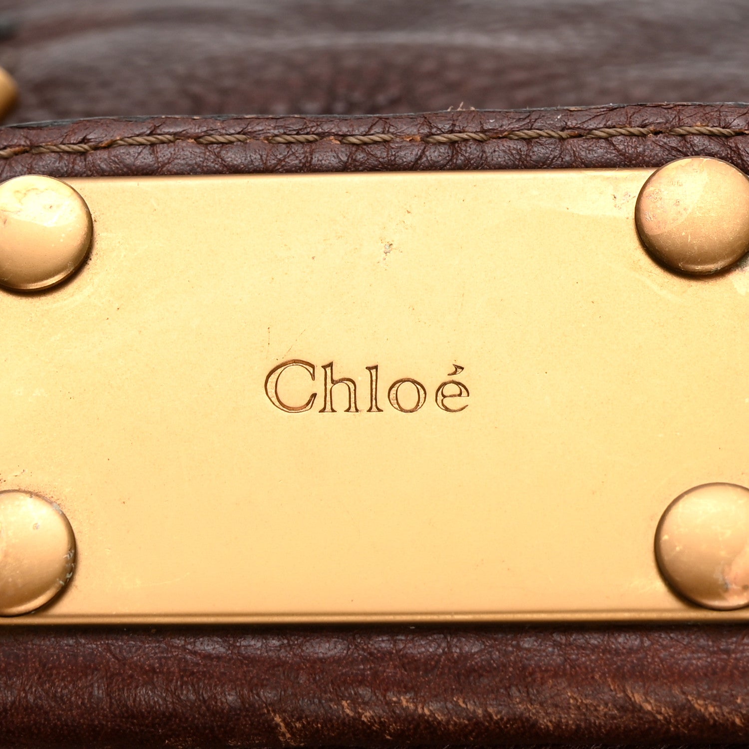 Chloe Calfskin Medium Paddington Satchel Burgundy 6 of 15