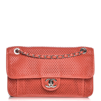 Chanel Perforated Calfskin Up In The Air Flap Red 1 of 7