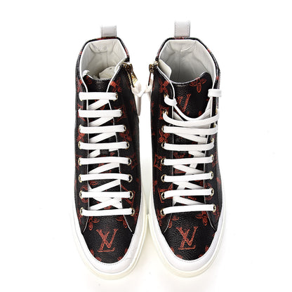 Louis Vuitton Catogram Stellar Sneaker Boots 36 Marron 9 of 9