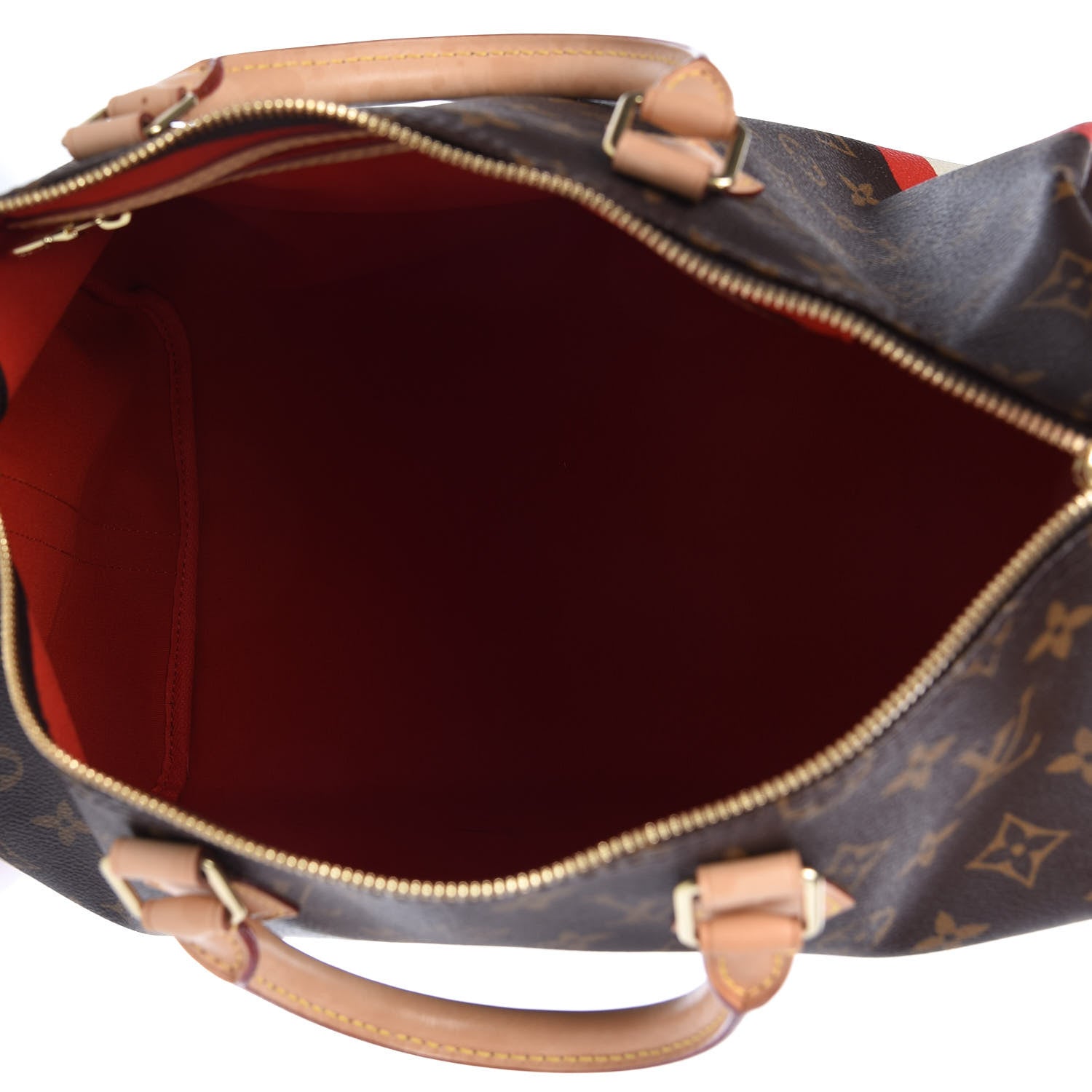 Louis Vuitton Monogram My LV Heritage Speedy Bandouliere 35 Ivoire Rouge 5 of 9