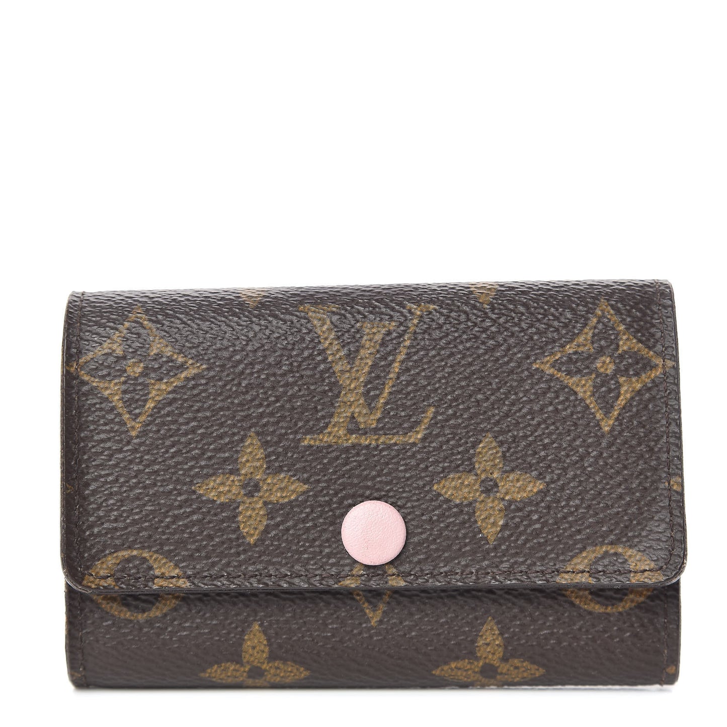 Monogram Multicles 6 Key Holder Rose Ballerine
